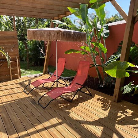 Kazacoco Bungalow A 5 Min A Pieds Du Lagon La Saline Les Bains Exterior photo