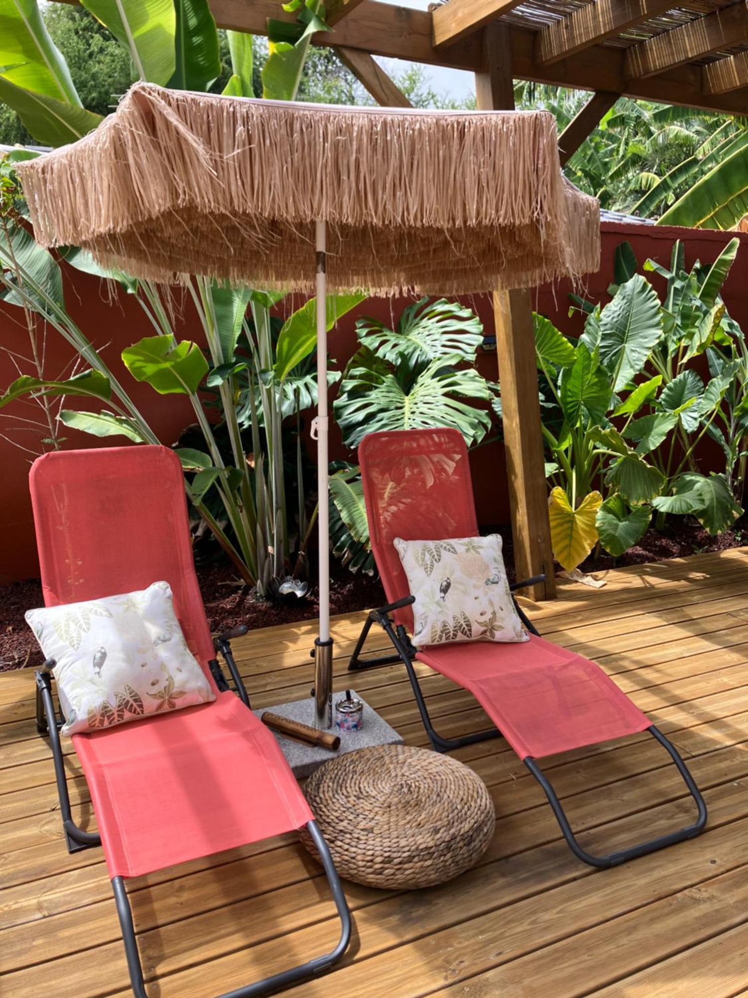 Kazacoco Bungalow A 5 Min A Pieds Du Lagon La Saline Les Bains Exterior photo